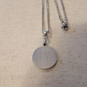 "Flip Side of Love" Pendant Necklace *